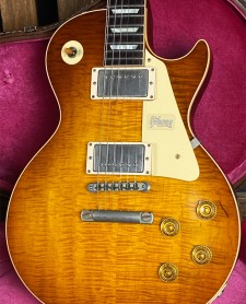 Gibson Custom 2021 59 Les Paul Tom Murphy Painted Brazilian Rosewood Murphy Burst